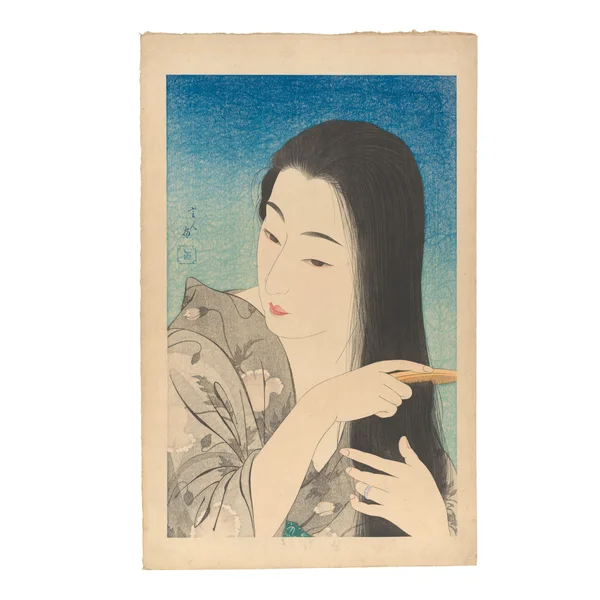 Kamisuki (Combing the Hair)