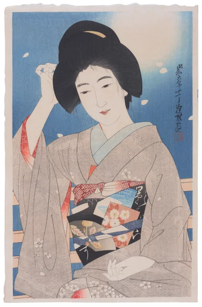 Oboro-yo (Hazy moon on a spring night)