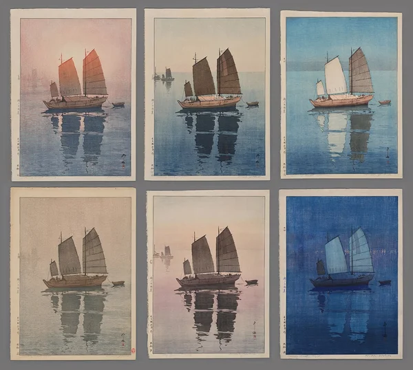 Sailing Boats Complete Set