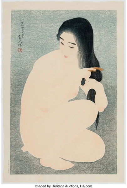 Combing Hair (Kamisuki)