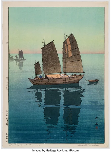 Sailing Bowats, Forenoon (Hansen gozen)